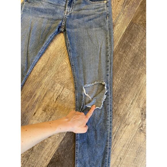 Rag & Bone Jeans Womens Size 28 Distressed Skinny Denim Casual Normcore Pants - Picture 4 of 16